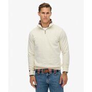 Pull Superdry Sweat &agrave; demi-zip Essential Logo