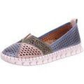 Chaussures d&eacute;contract&eacute;es femme sur Grenoble : Slip ons Gemini -