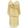 Robe courte Promod Robe Taille 38 / M Beige