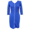 Robes sur Grenoble : Robe courte Giorgia Robe Taille 36 / S Bleu