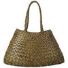 Sac Bandouliere Dragon Diffusion Sac Croce Big en cuir couleur kaki