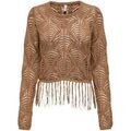 Pull sur Grenoble : Pull Only Onlleonie Ls Structur Fring Oneck Cc Knt 15362968