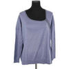 Pull Maje Top en soie gris