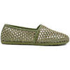 Ballerines PALOMA BARCEL� CLIO RAFFIA GRASS Vert