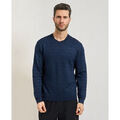 Pulls/Sweat sur Grenoble : Pull EAX Pull homme AX &agrave; motif g&eacute;om&eacute;trique Bleu