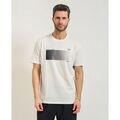 Tee-shirts sur Grenoble : T-shirt EAX T-shirt homme AX avec imprim&eacute; frontal Blanc