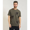 Tee-shirts sur Grenoble : T-shirt EAX T-shirt homme AX avec imprim&eacute;s taches Vert