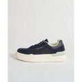 Baskets basses EAX Sneakers homme AX avec talon contrast&eacute; Bleu