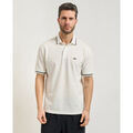 Polo EAX Polo homme AX en piqu&eacute; de coton Blanc