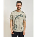 T-shirt EAX T-shirt homme AX coupe r&eacute;guli&egrave;re avec logo frontal Gris Grenoble