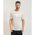 T-shirt EAX T-shirt homme AX avec imprim&eacute; frontal Blanc