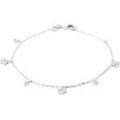 Bracelets Brillaxis Bracelet argent et pampilles oxyde de zirc Grenoble