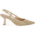 Chaussures &agrave; talons femme sur Grenoble : Chaussures escarpins Priv Lab VITTOR CAP BEIGE