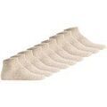 Chaussettes Hudson unisexe Chaussettes Paquet de 9 SIMPLY� 3-PACK SNEAKER Beige