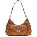 Sacs &agrave; mains sur Grenoble : Sac a main Guess Sac Bandouli&egrave;re Cordelia Logo Luxury Caramel Marron