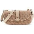 Sac & Bagage sur Grenoble : Sac Bandouliere Guess Sac Bandouli&egrave;re Jessa Girlfriend Sat Latte Logo Marron