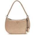 Sacs &agrave; mains sur Grenoble : Sac a main Guess Sac Bandouli&egrave;re Danya Hobo Shoulder Taupe Marron