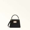 Sac &agrave; main Furla Sacs &Agrave; Main Mini 1927 Cuir Noir Noir