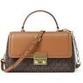 Sacs &agrave; mains sur Grenoble : Sac a main MICHAEL Michael Kors Sac Bandouli&egrave;re Tribeca Marron Marron