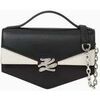 Sac &agrave; main Karl Lagerfeld Sac Bandouli&egrave;re Karl Studio Noir Noir