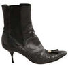 Bottines Saint Laurent Boots en cuir noir