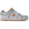 Chaussures de Skate DC Shoes MANTECA SE white grey orange