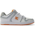 Chaussures de Skate DC Shoes MANTECA SE white grey orange