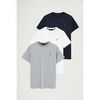 T-shirt Polo Club PACK 3 - RIGBY GO TSHIRT SS VO N-W-GV
