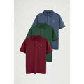 Polo Polo Club PACK 3 - RIGBY GO POLO SS VO DB-BG-G