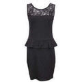 Robes sur Grenoble : Robe courte Tissaia Robe Taille 38 / M Noir