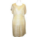 Robes sur Grenoble : Robe courte Gemo Robe Taille 42 / XL Beige
