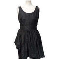 Robe courte Birds Of A Feather Robe Taille 38 / M Noir