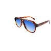 Lunettes de soleil Xlab Zanzibar Lunettes de soleil, &eacute;caille/Bleu clair, 57 mm