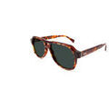 Lunettes sur Grenoble : Lunettes de soleil Xlab Zanzibar Lunettes de soleil, &eacute;caille/Vert G15, 57 mm