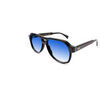 Lunettes de soleil Xlab Zanzibar Lunettes de soleil, Noir/Bleu clair, 57 mm