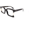 Lunettes de soleil Xlab Iraklia couleur anti-reflets Noir-Ivoire Cadres Optiques, No