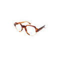 Lunettes de soleil Xlab Mod&egrave;le Vulcano, verres photochromiques couleur miel mat/ivo Marron Grenoble
