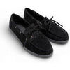 Chaussures bateau La Modeuse Mocassins pour femme - Noir -