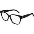 Lunettes sur Grenoble : Lunettes de soleil Saint Laurent SL M33 Cadres Optiques, Noir/Transparent, 53 mm
