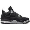 Baskets montantes Nike Air Jordan 4 Black Canvas