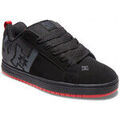 Skate & rollers sur Grenoble : Chaussures de Skate DC Shoes COURT GRAFFIK black grey red