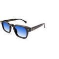 Lunettes sur Grenoble : Lunettes de soleil Xlab St.Martin Noir/Bleu d&eacute;grad&eacute; Lunettes de soleil, Noir/Bleu Noir