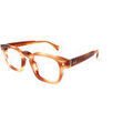 Lunettes sur Grenoble : Lunettes de soleil Xlab Mod&egrave;le St. Martin anti-reflets, vein&eacute; miel Cadres Optiques