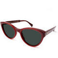 Lunettes sur Grenoble : Lunettes de soleil Xlab Nouvelle-Guin&eacute;e Lunettes de soleil, Bordeaux/Vert G15, 55 m Bordeaux