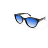 Lunettes de soleil Xlab Nouvelle-Guin&eacute;e Lunettes de soleil, Noir/Bleu clair, 55 mm Noir