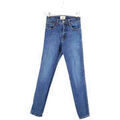Jeans skinny S&eacute;zane Jean slim en coton bleu Bleu Grenoble