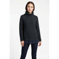 Pull Kiabi Pull col roul&eacute; Taille 34 / XS Bleu multicolor