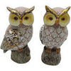 Statuettes et figurines Signes Grimalt Owl Figure 2 Unit&eacute;s Gris Unique. . Maison & D&eacute;co > Statuettes et figurines.