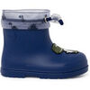 Bottes enfant Pisamonas Bottines De Pluie Ajustables Dinosaure Barefoot