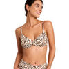Maillots de bain Selmark Haut maillot de bain embo&icirc;tant UTOPIA Mare Blanc